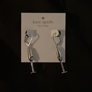 Kate Spade Make Magic Champagne Glass Earrings
